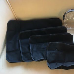 Packing bags stored in clear bag